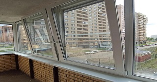 Остекление балкона Слободской цена от 9765 руб. м/п. за 50 часов