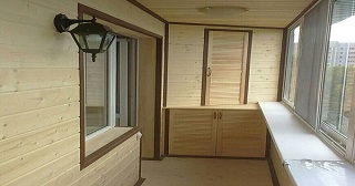 Отделка балкона под ключ Слободской, цена от 5756 руб.