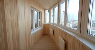 Отделка, остекление, утепление балконов в слободском от 206 руб. м/2.